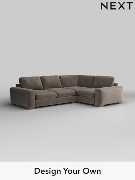 Plush Chenille/Mink Brown Houghton Deep Relaxed Sit (H36105) | £2,625
