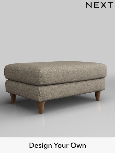 Woven Chenille Easy Clean/Mid Natural Hartley Highback Relaxed Sit (H36116) | £425