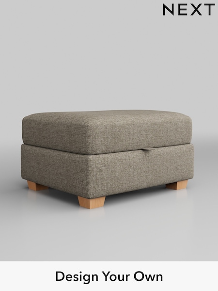 Woven Chenille Easy Clean/Mid Natural Heath Highback (H36117) | £475