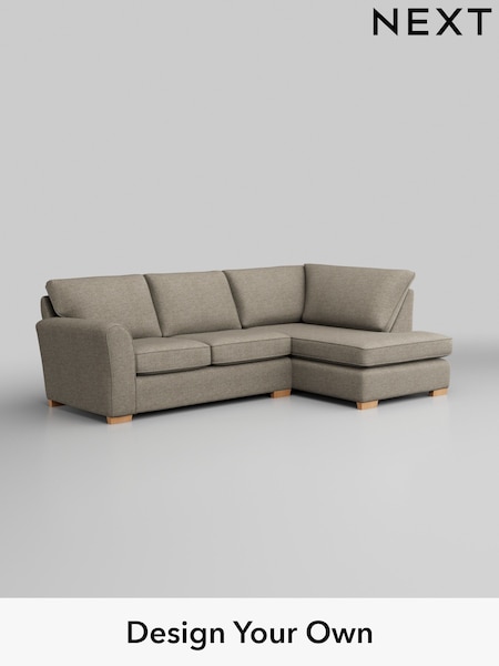 Woven Chenille Easy Clean/Mid Natural Michigan Ii (H36125) | £1,550