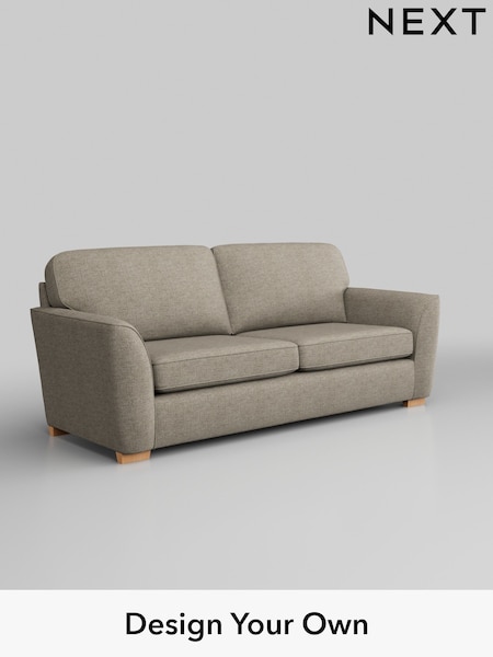 Woven Chenille Easy Clean/Mid Natural Malvern (H36136) | £1,175
