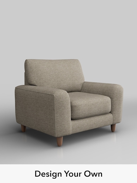Woven Chenille Easy Clean/Mid Natural Campbell (H36139) | £875