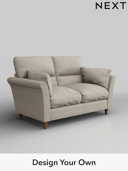 Tweedy Chenille/Oyster Hartley Highback Relaxed Sit (H36140) | £1,025