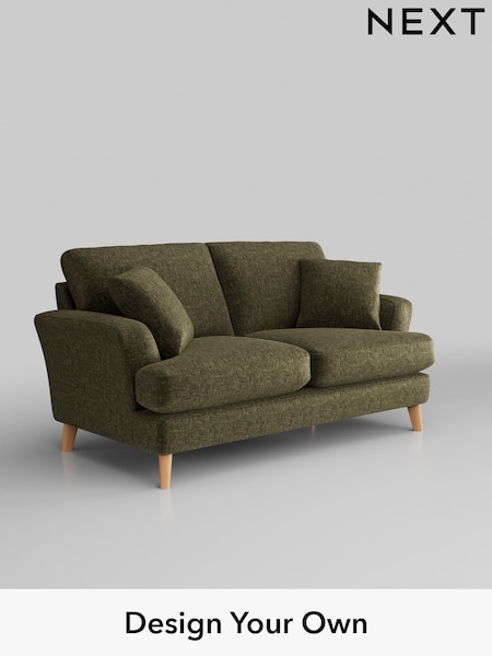 Plush Chenille/Moss Green Conway Relaxed Sit (H36152) | £1,250