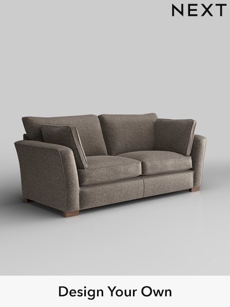 Plush Chenille/Mink Brown Heath Highback (H36153) | £1,325