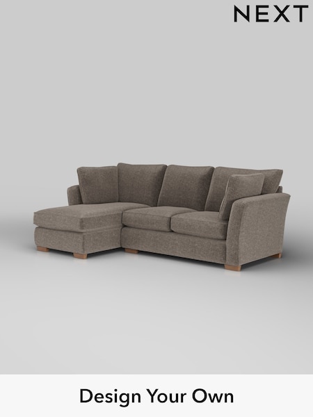 Plush Chenille/Mink Brown Heath Highback (H36153) | £1,899