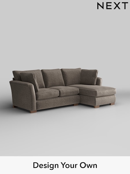Plush Chenille/Mink Brown Heath Highback (H36153) | £1,899