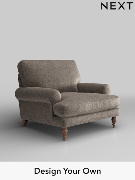 Plush Chenille/Mink Brown Erin Deep Relaxed Sit (H36155) | £875