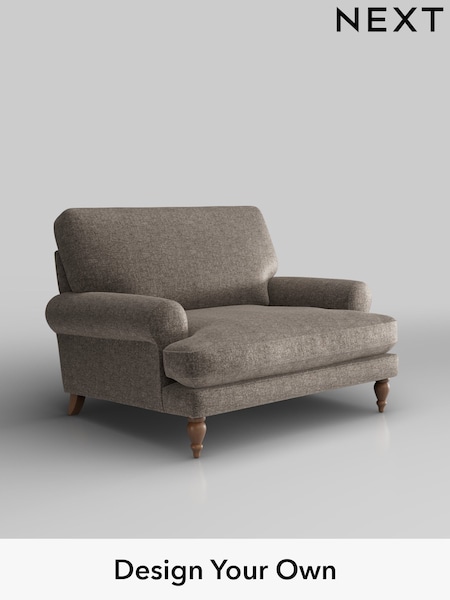 Plush Chenille/Mink Brown Erin Deep Relaxed Sit (H36155) | £975
