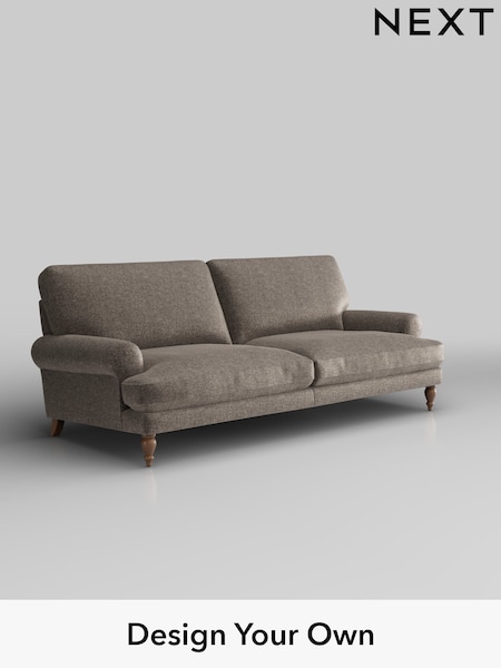 Plush Chenille/Mink Brown Erin Deep Relaxed Sit (H36155) | £1,375