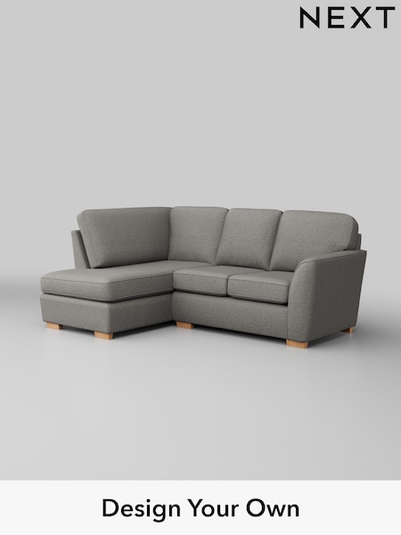 Woven Chenille Easy Clean/Light Grey Malvern (H36162) | £1,350