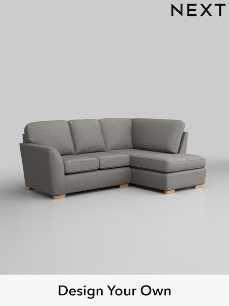 Woven Chenille Easy Clean/Light Grey Malvern (H36162) | £1,350