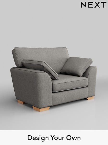 Woven Chenille Easy Clean/Light Grey Stamford (H36163) | £850