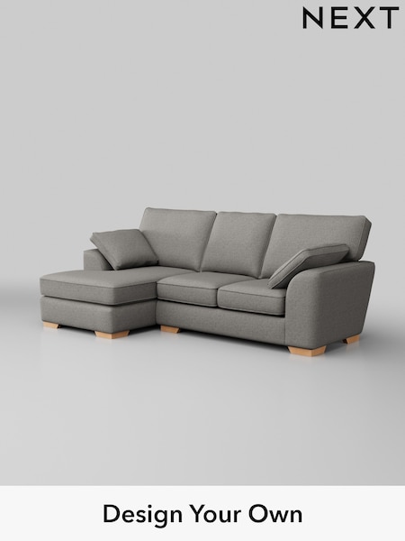 Woven Chenille Easy Clean/Light Grey Stamford (H36163) | £1,799