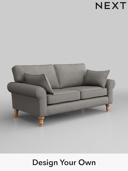 Woven Chenille Easy Clean/Light Grey Mallory (H36166) | £899