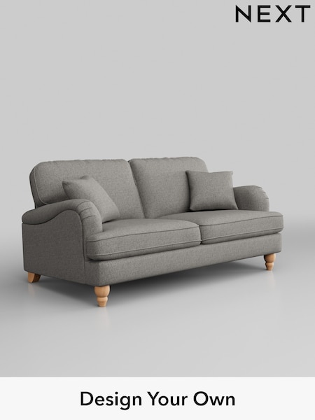 Woven Chenille Easy Clean/Light Grey Lilly Ii (H36167) | £950