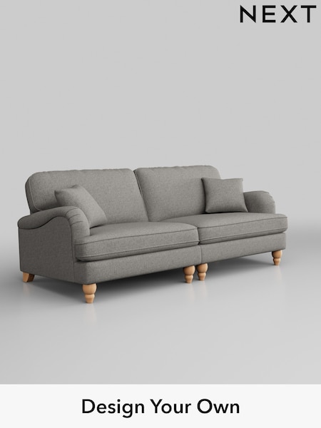 Woven Chenille Easy Clean/Light Grey Lilly Ii (H36167) | £1,150