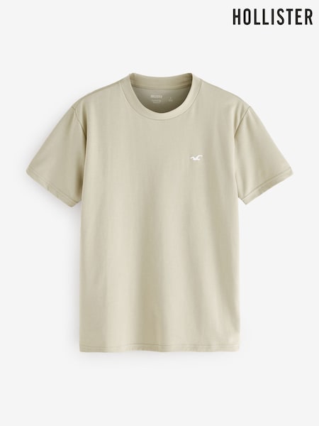Hollister Green Cooling Boxy T-Shirt (H36175) | £18