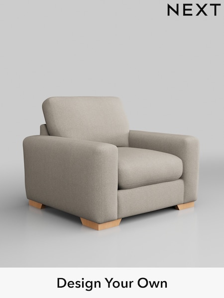 Tweedy Chenille/Oyster Houghton Deep Relaxed Sit (H36198) | £825