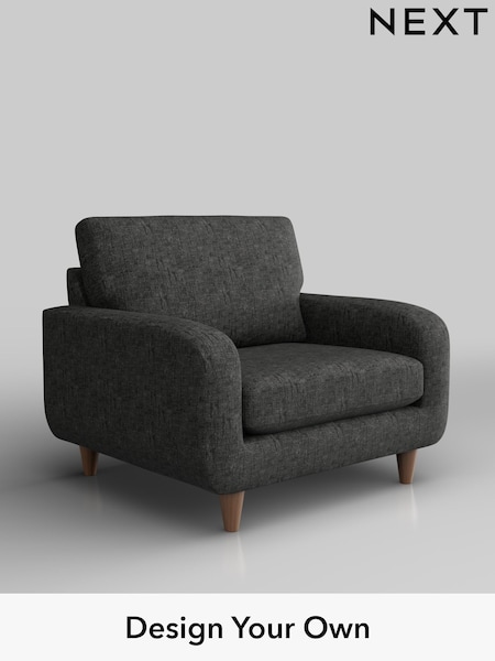 Boucle Weave Easy Clean/Charcoal Grey Camden (H36212) | £550