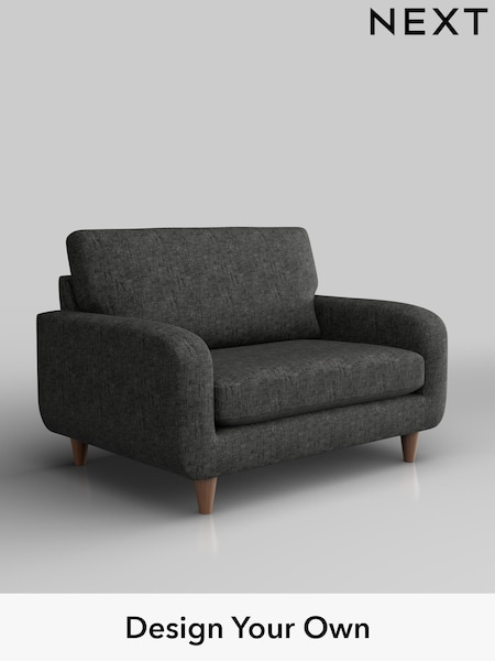 Boucle Weave Easy Clean/Charcoal Grey Camden (H36212) | £699