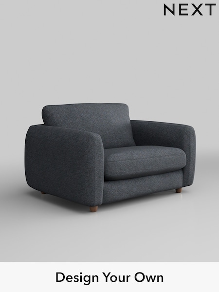Tweedy Chenille/Navy Blue Aiden (H36226) | £825