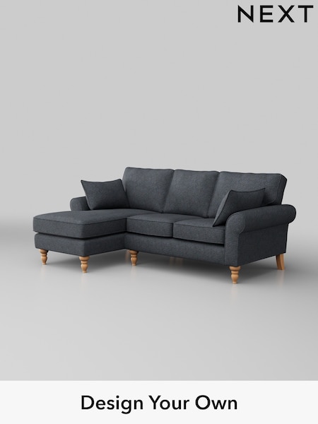 Tweedy Chenille/Navy Blue Mallory (H36236) | £1,350
