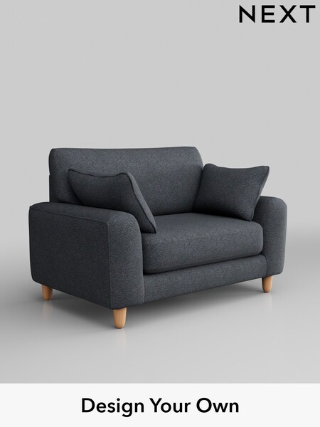 Tweedy Chenille/Navy Blue Campbell (H36238) | £875