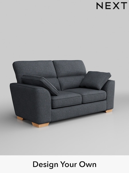 Tweedy Chenille/Navy Blue Stamford Highback (H36241) | £1,075