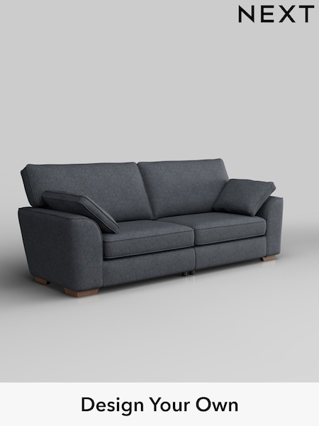 Tweedy Chenille/Navy Blue Stamford (H36242) | £1,225