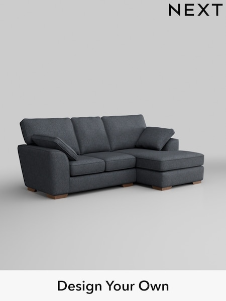 Tweedy Chenille/Navy Blue Stamford (H36242) | £1,550
