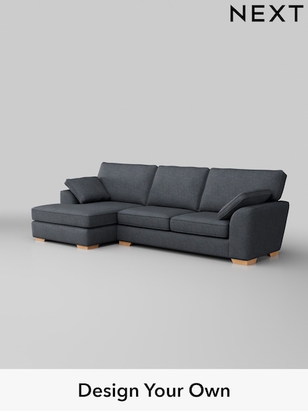 Tweedy Chenille/Navy Blue Stamford (H36242) | £1,799