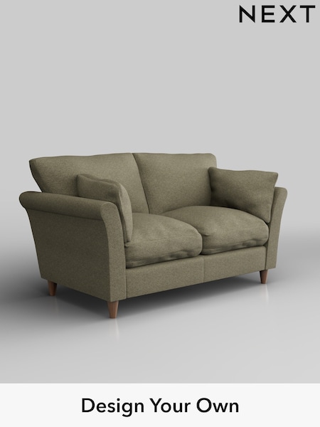 Tweedy Chenille/Mid Moss Green Hartley Relaxed Sit (H36251) | £975