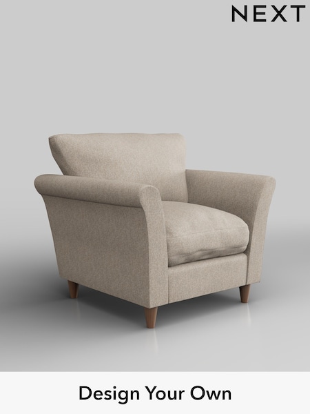 Tweedy Chenille/Mid Natural Hartley Relaxed Sit (H36254) | £725