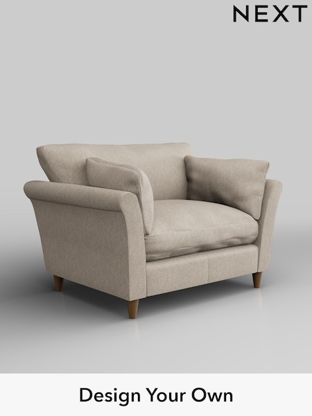 Tweedy Chenille/Mid Natural Hartley Relaxed Sit (H36254) | £925