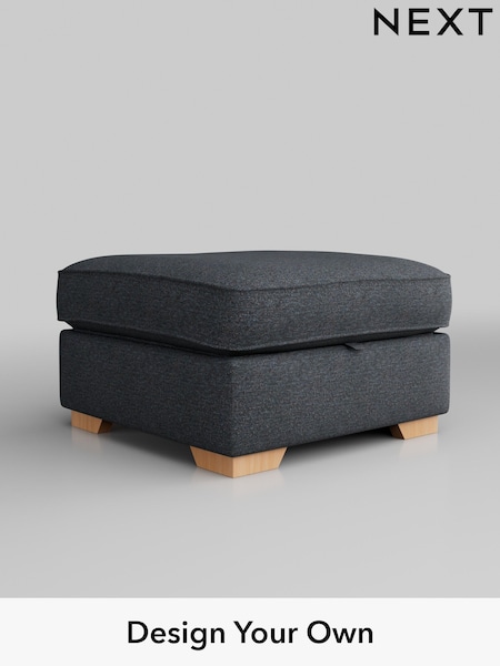 Tweedy Chenille/Navy Blue Stamford Grand Relaxed Sit (H36255) | £450