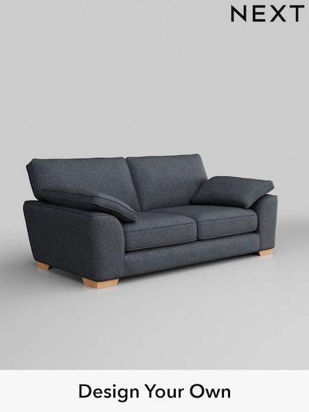 Tweedy Chenille/Navy Blue Stamford Grand Relaxed Sit (H36255) | £1,599