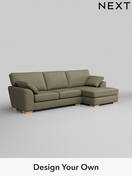 Tweedy Chenille/Mid Moss Green Stamford (H36256) | £1,799