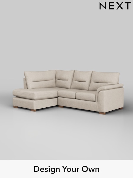 Tweedy Chenille/Mid Natural Hayden Highback (H36258) | £1,725
