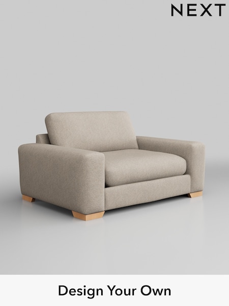 Tweedy Chenille/Mid Natural Houghton Deep Relaxed Sit (H36259) | £1,099