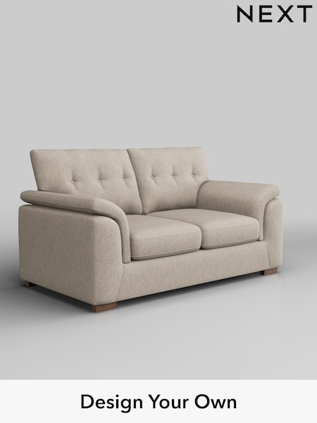 Tweedy Chenille/Mid Natural Hayden Buttoned Back (H36260) | £1,025