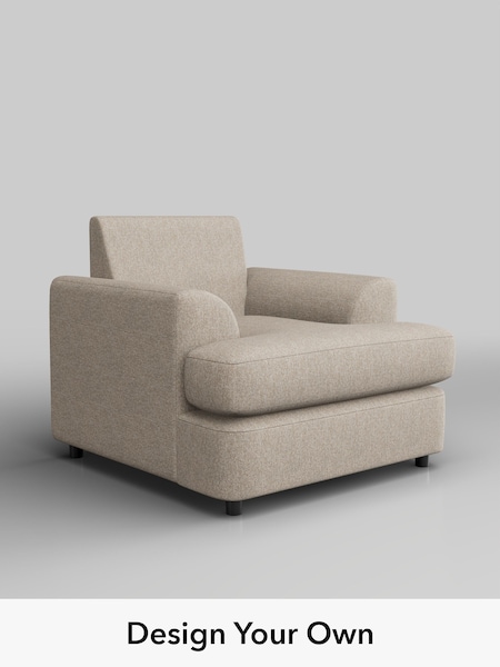 Tweedy Chenille/Mid Natural Parker Platform (H36269) | £775