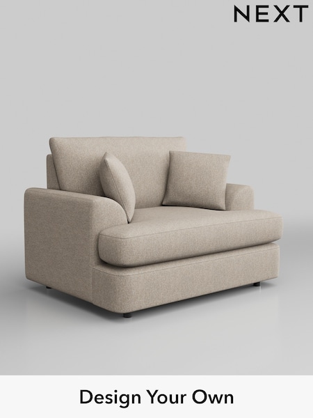Tweedy Chenille/Mid Natural Parker Platform (H36269) | £875