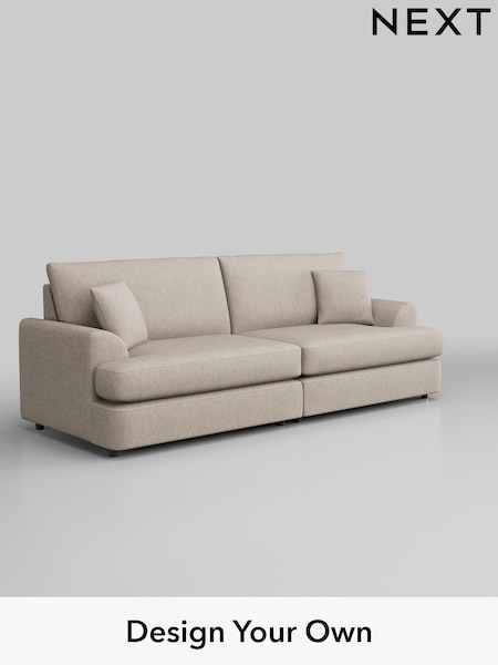 Tweedy Chenille/Mid Natural Parker Platform (H36269) | £1,350