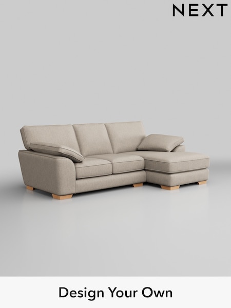 Tweedy Chenille/Mid Natural Stamford Grand Relaxed Sit (H36270) | £2,125
