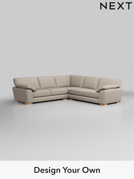 Tweedy Chenille/Mid Natural Stamford Grand Relaxed Sit (H36270) | £2,875