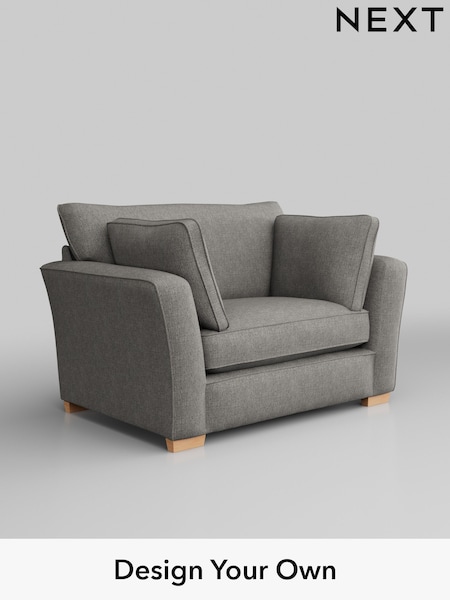 Tweedy Chenille/Mid Grey Heath Highback (H36281) | £750