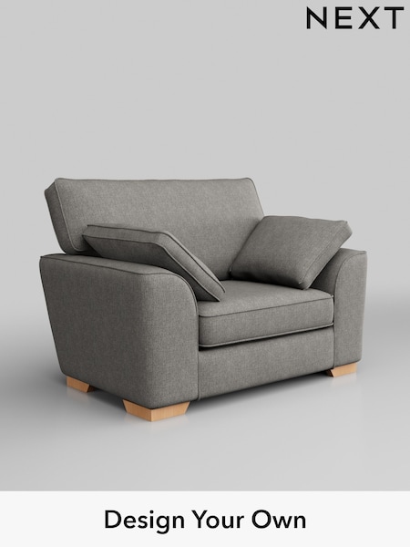Tweedy Chenille/Mid Grey Stamford (H36286) | £750