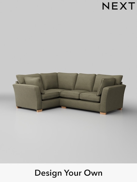 Tweedy Chenille/Mid Moss Green Heath Highback (H36290) | £1,899