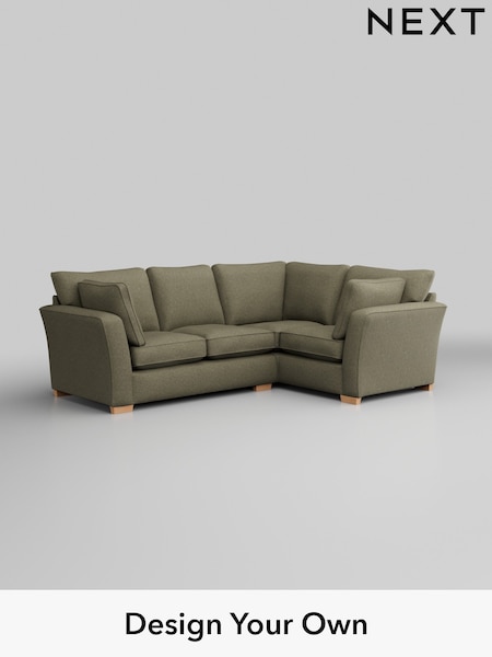 Tweedy Chenille/Mid Moss Green Heath Highback (H36290) | £1,899